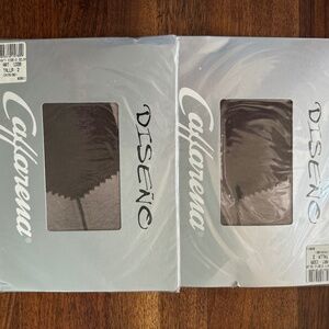 1 Lot of 2 Pairs, Caffarena Diseno, Cacao, Size Talla 2